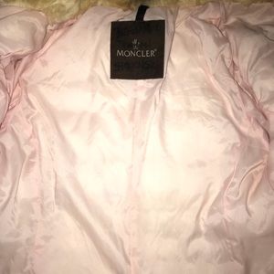 Beautiful moncler coat for Lil girls.